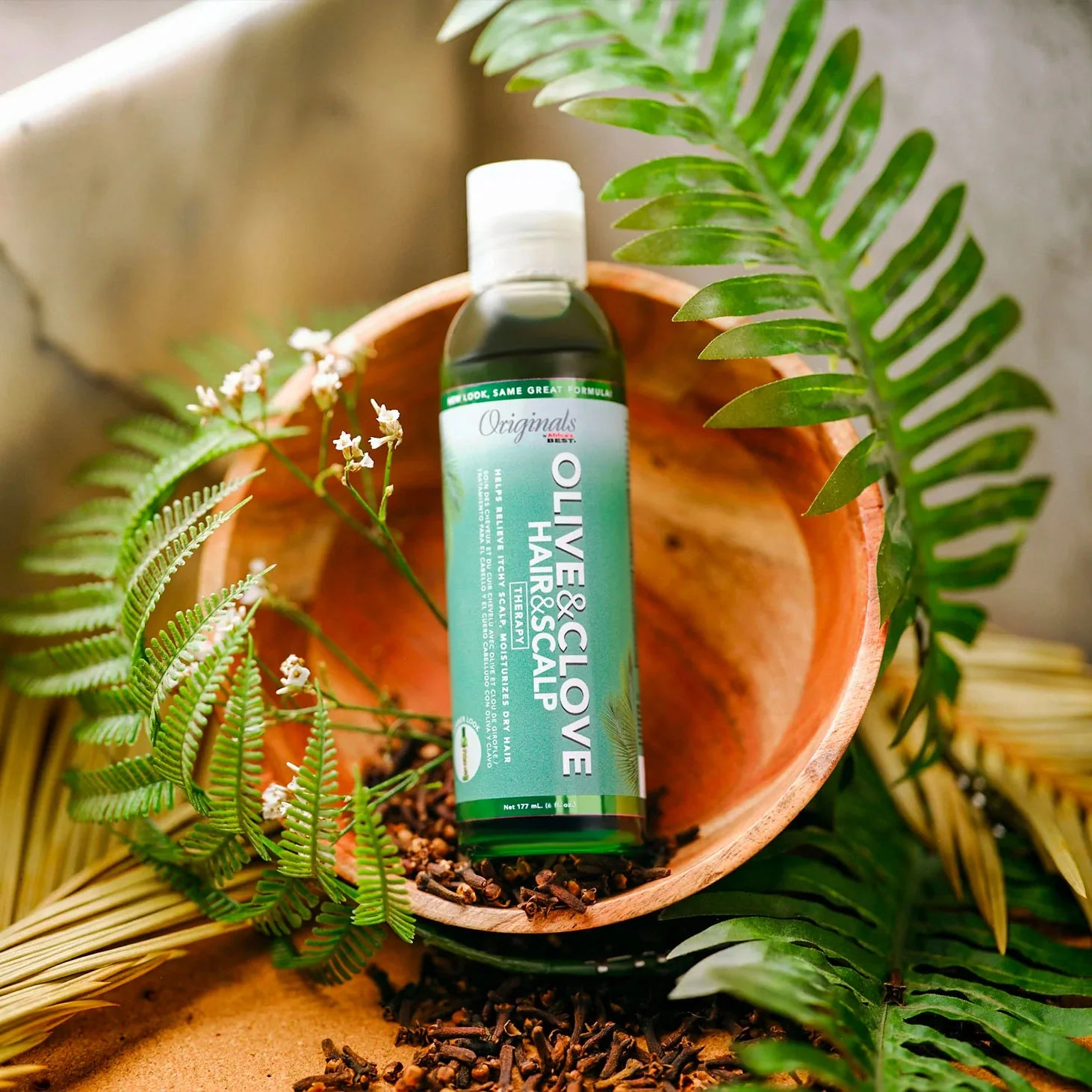Africa's Best Organics Olive & Clove Hair & Scalp Oil Therapy