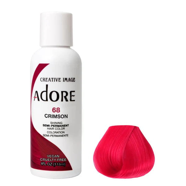 Adore semi permanent hair color 68 Crimson