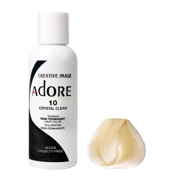 Adore semi permanent hair color 10 Crystal Clear