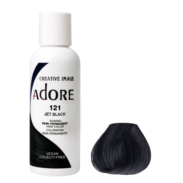 Adore semi permanent hair color 121 Jet Black
