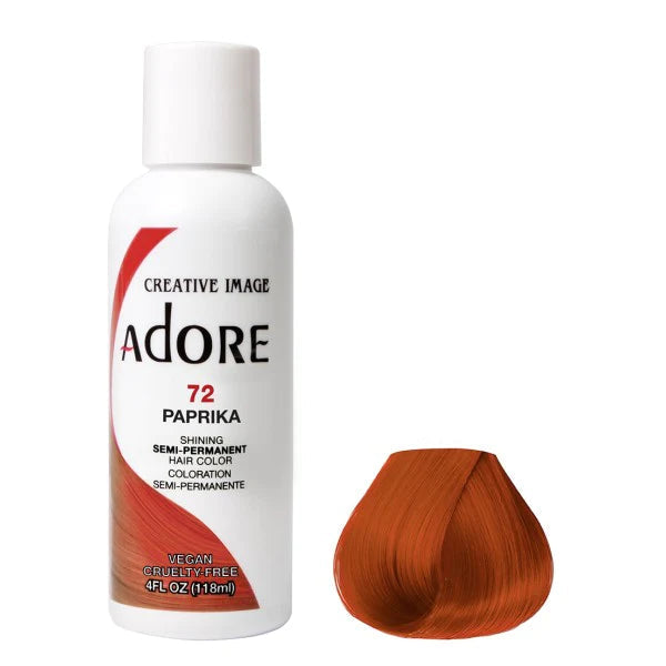 Adore semi permanent hair color 72 Paprika
