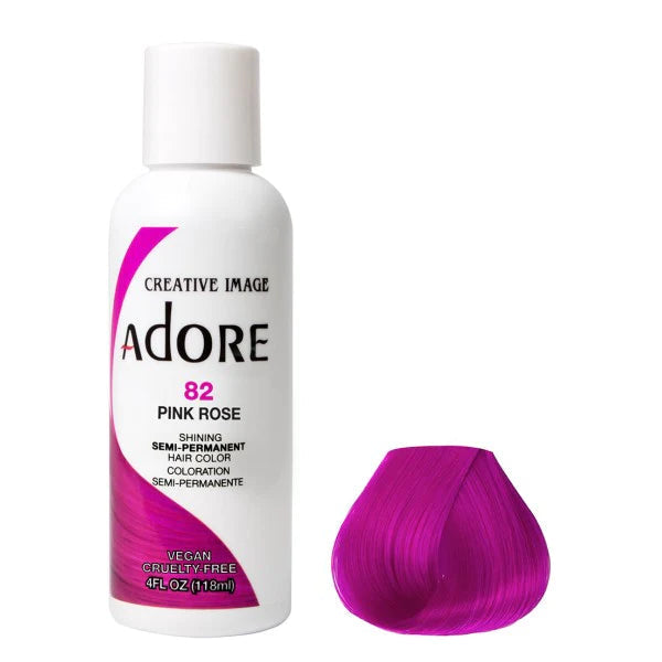 Adore semi permanent hair color 82 Pink Rose