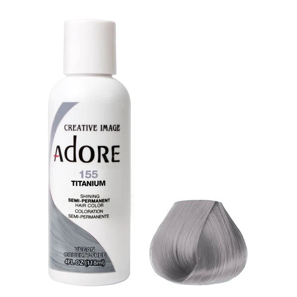 Adore semi permanent hair color 155 Titatium