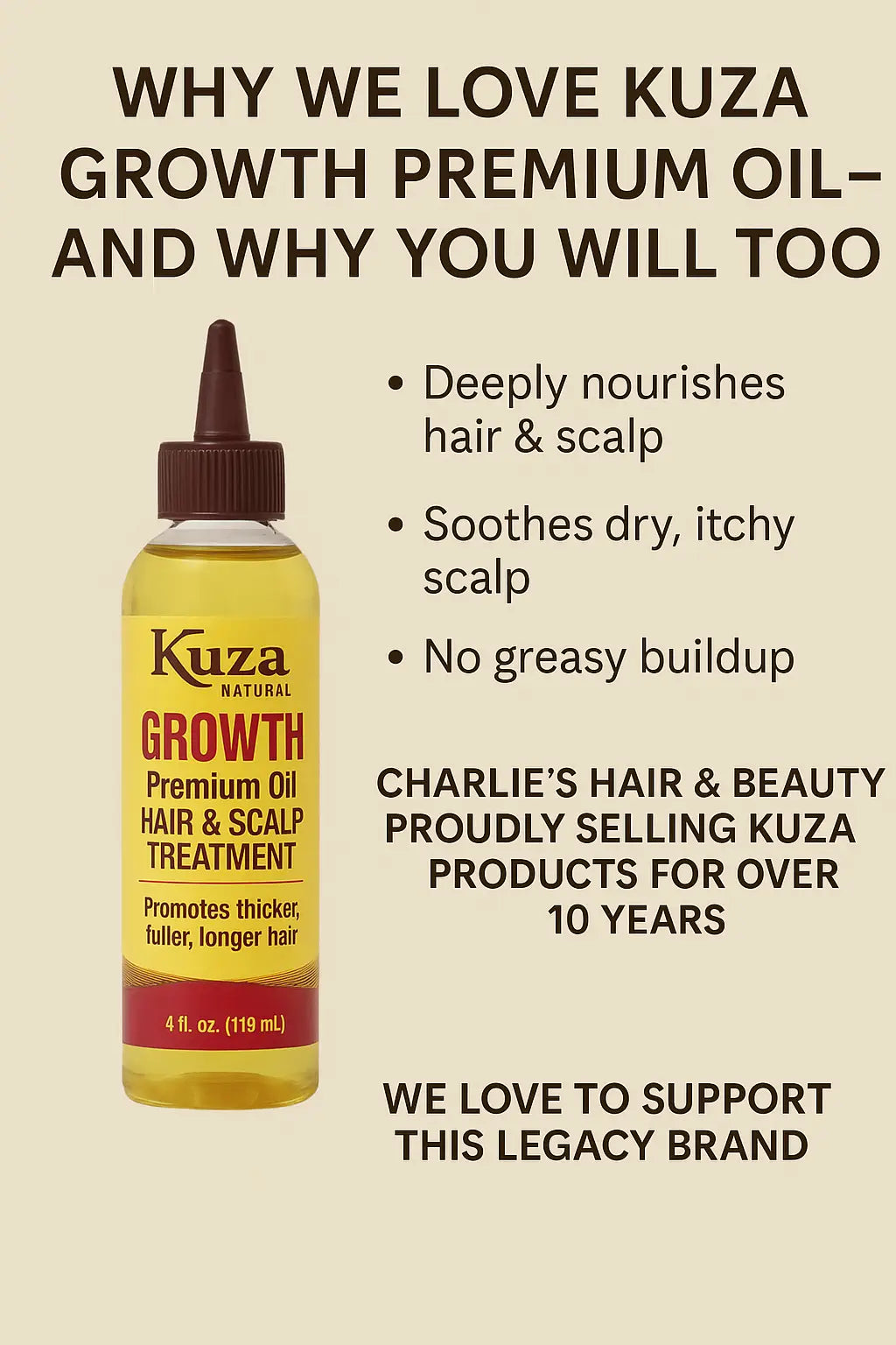 Why We Love Kuza Growth Premium Oil – And You Will Too!