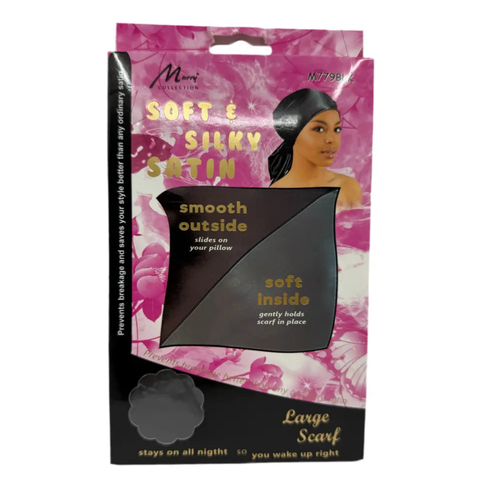 Murry Collection - Soft & Silky Satin Large Scarf