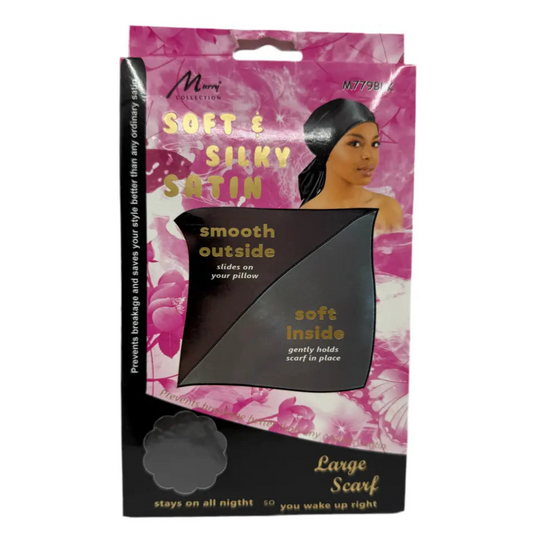 Murry Collection - Soft & Silky Satin Large Scarf