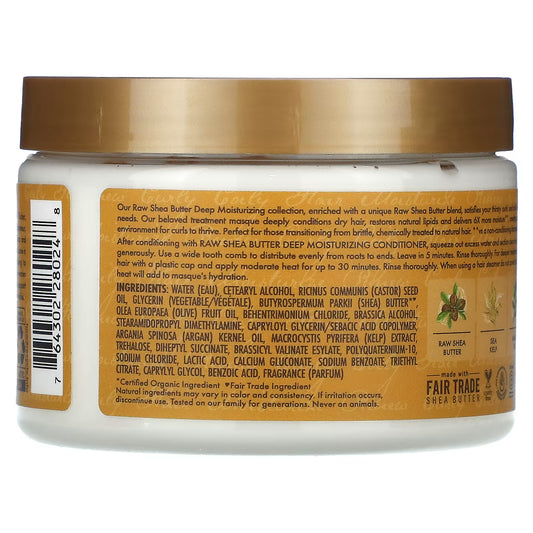 Shea Moisture Raw Shea Butter Deep Moisturizing Masque