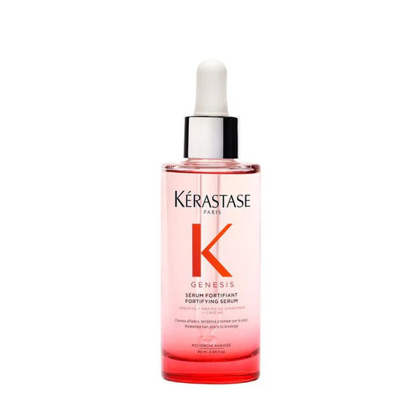 Kérastase Genesis hair serum bottle on a white background
