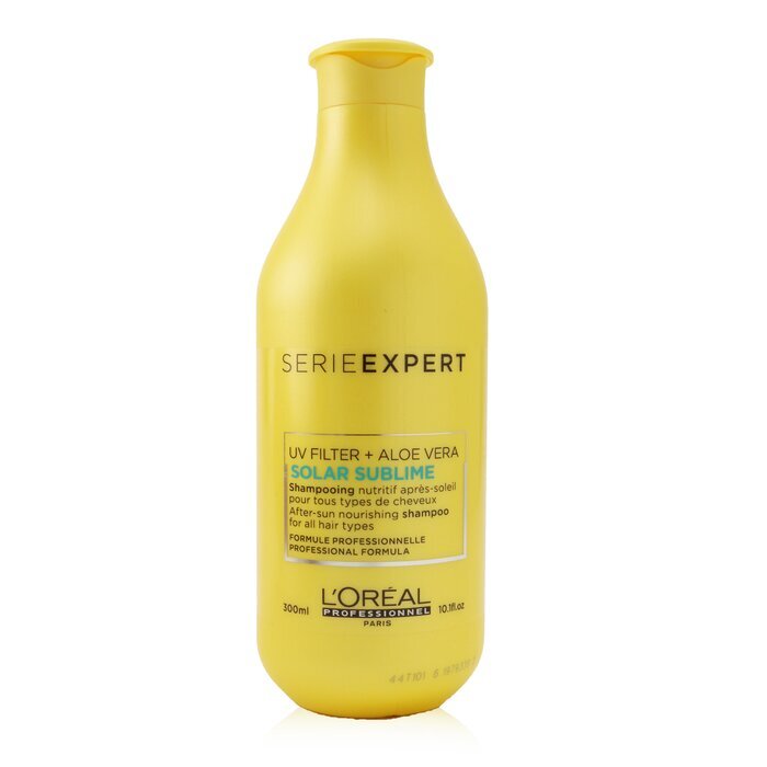 loreal solar shampoo against a white backdrop