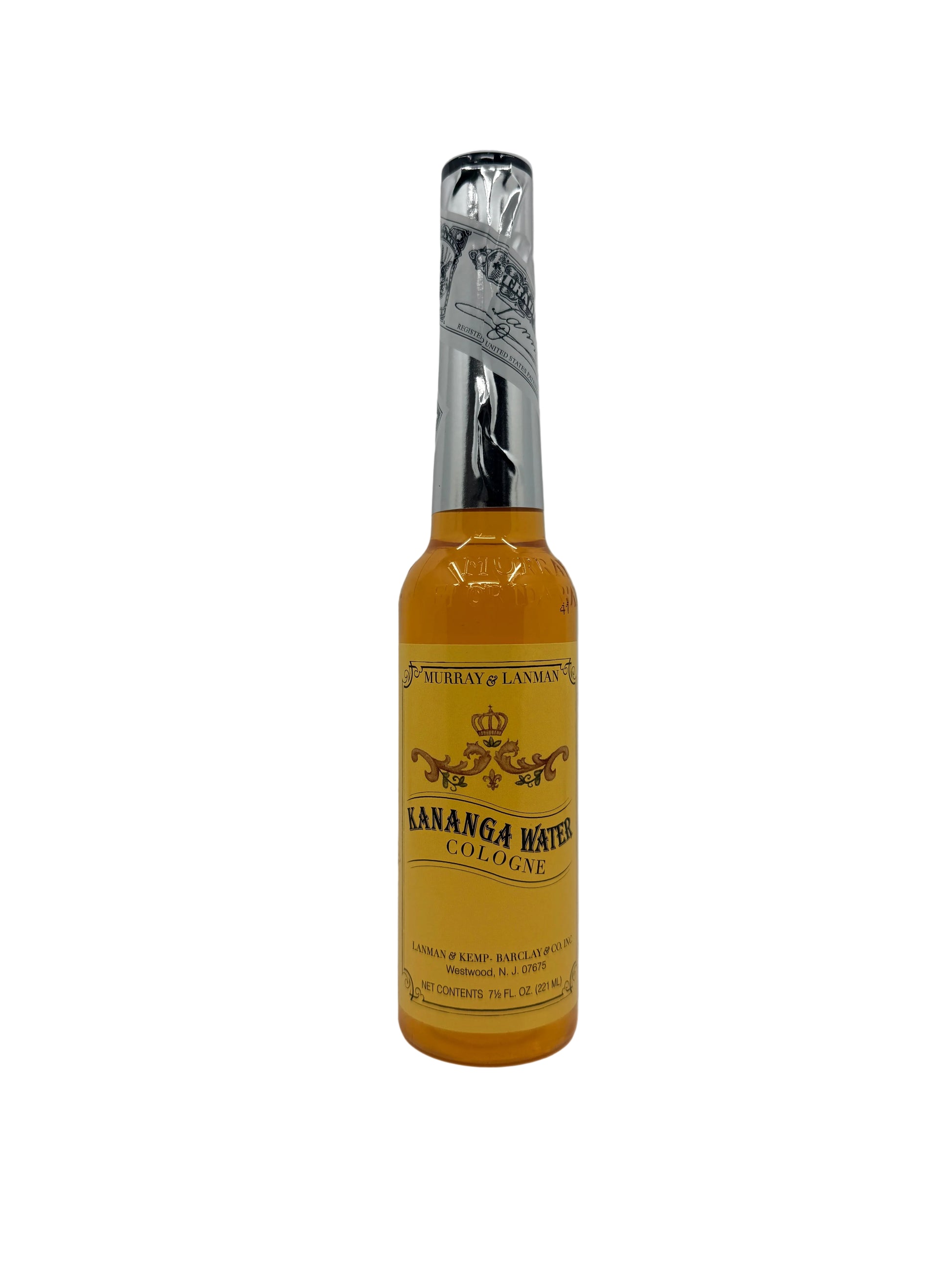 bottle of murray & Lanman Kanaga Water against a white background