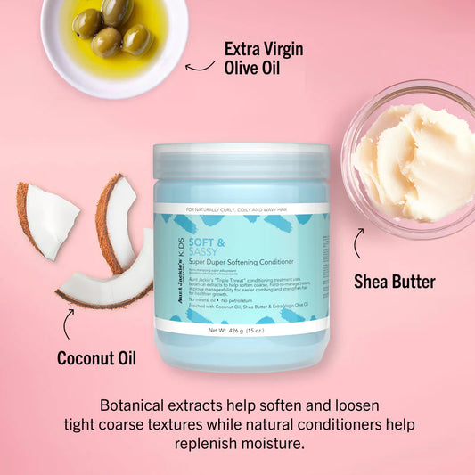 Aunt Jackies Soft & Sassy – Super Duper Softening Conditioner