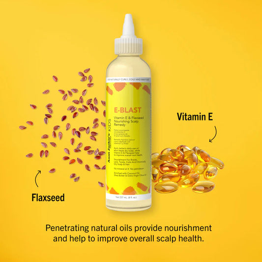 Aunt Jackies Kids Vitamin E & Flaxseed Nourishing Scalp Remedy Oil