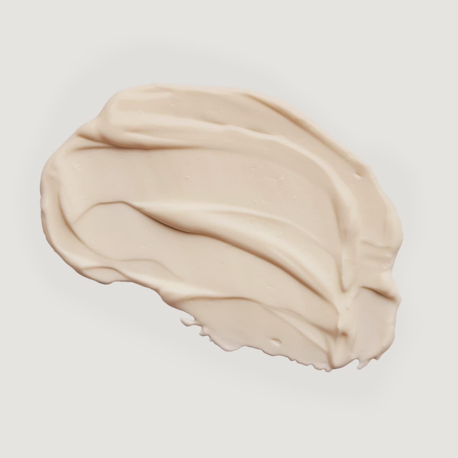 Beige cream swatch on a light gray background