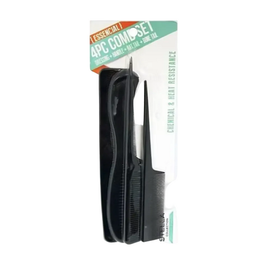 Stella Collection - 4Pc Comb Set
