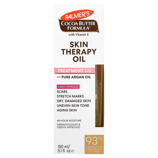  Palmer's Cocoa Butter Formula Skin Therapy Oil packaging on a white background