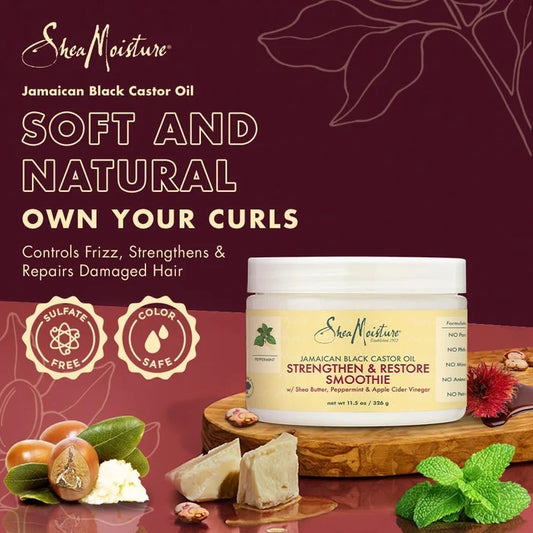 Shea Moisture Jamaican Black Castor Oil Strengthen & Restore Smoothie
