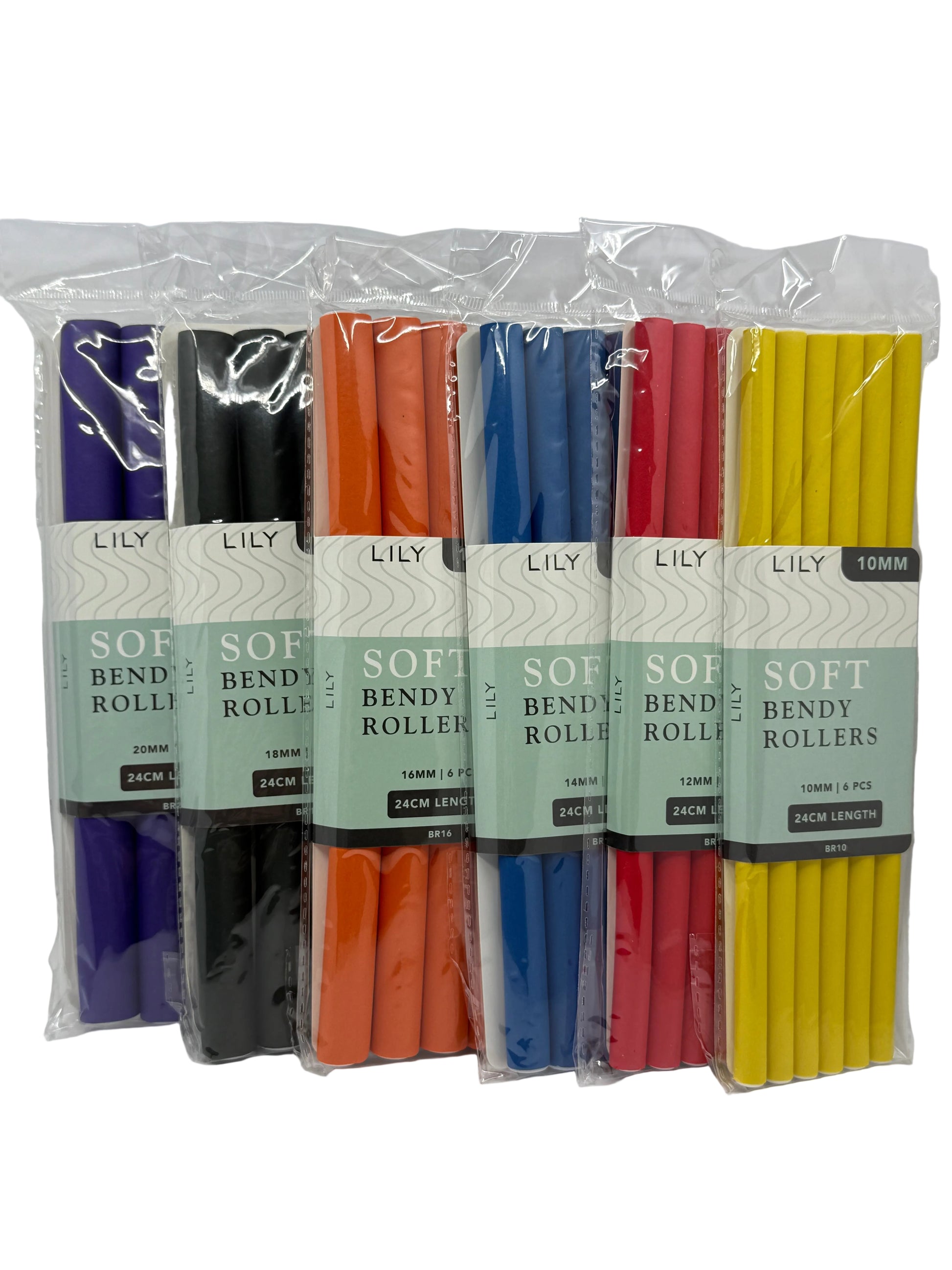 Lily - Soft Bendy Rollers 10mm