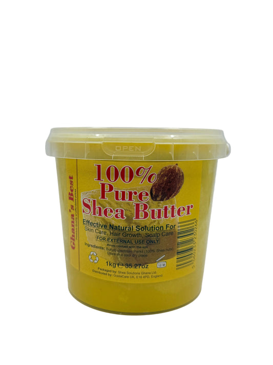 Ghana’s Best - Yellow Pure 100% Shea Butter - 1kg
