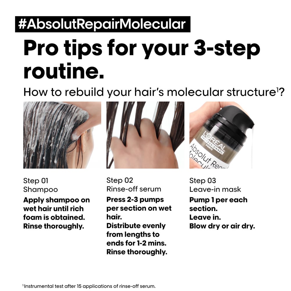 Loreal Absolut Repair Molecular Shampoo