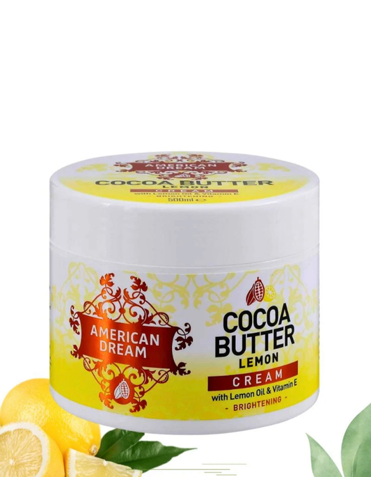 American Dream Cocoa Butter With Lemon Oil & Vitamin E