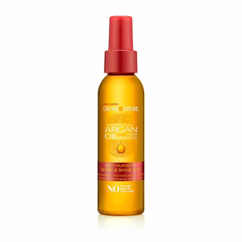 Charlie's Hair and beauty Creme of Nature Argan Oil Anti-Humidity Gloss & Shine Mist