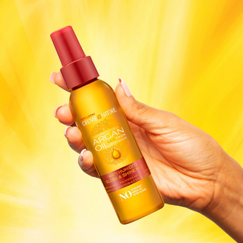 Charlie's Hair and beauty Creme of Nature Argan Oil Anti-Humidity Gloss & Shine Mist