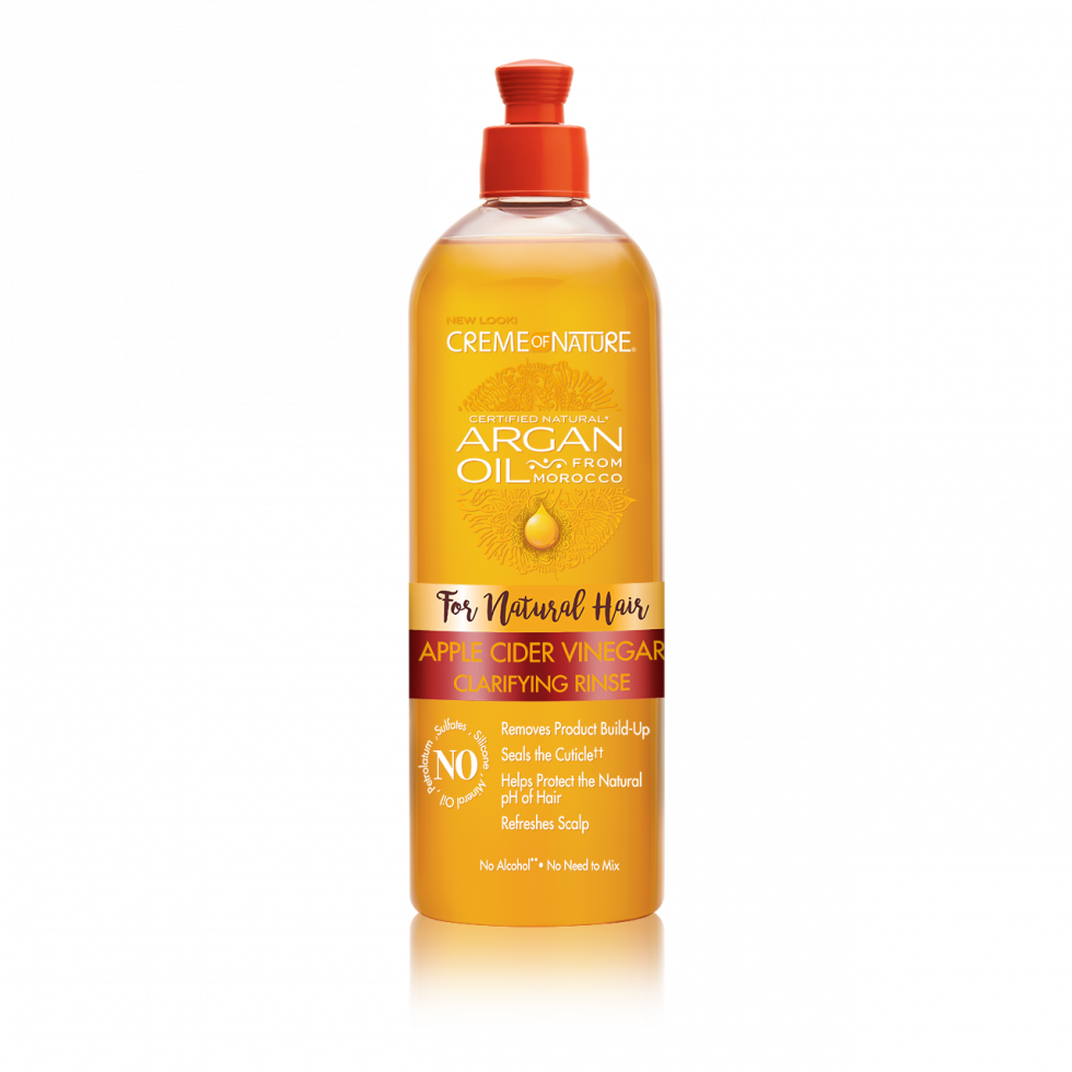 Charlie's Hair and beauty Creme of Nature Argan Oil Apple Cider Vinegar Clarifying Rinse