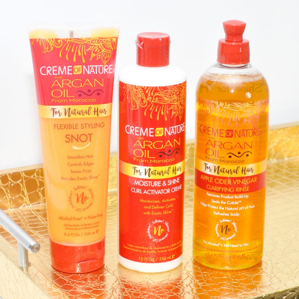 Charlie's Hair and beauty Creme of Nature Argan Oil Apple Cider Vinegar Clarifying Rinse