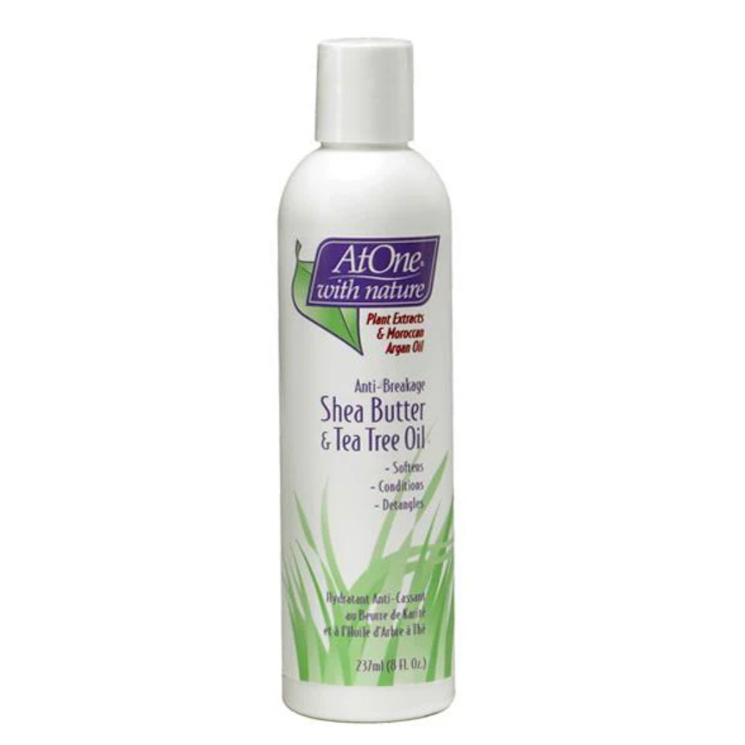 At One With Nature Shea Butter & Tea Tree Oil Moisturizer