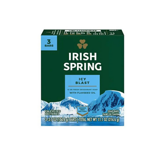 Irish Spring - Icy Blast Soap 3 Bar Pack
