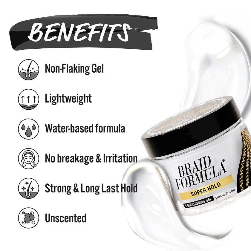 Ebin - Braid Formula Conditioning Gel - Super Hold