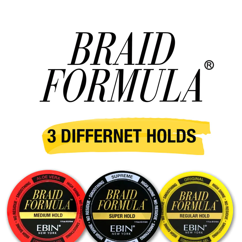 Ebin - Braid Formula Conditioning Gel - Super Hold