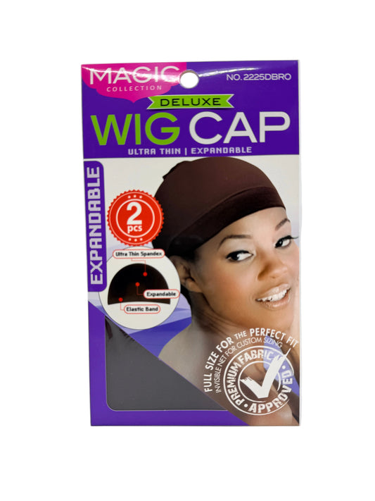 Magic Collection Deluxe Stocking Wig Cap 2pc