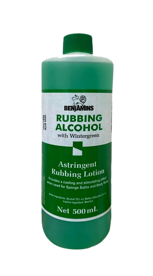 Benjamin's Rubbing Alcohol With Wintergreen