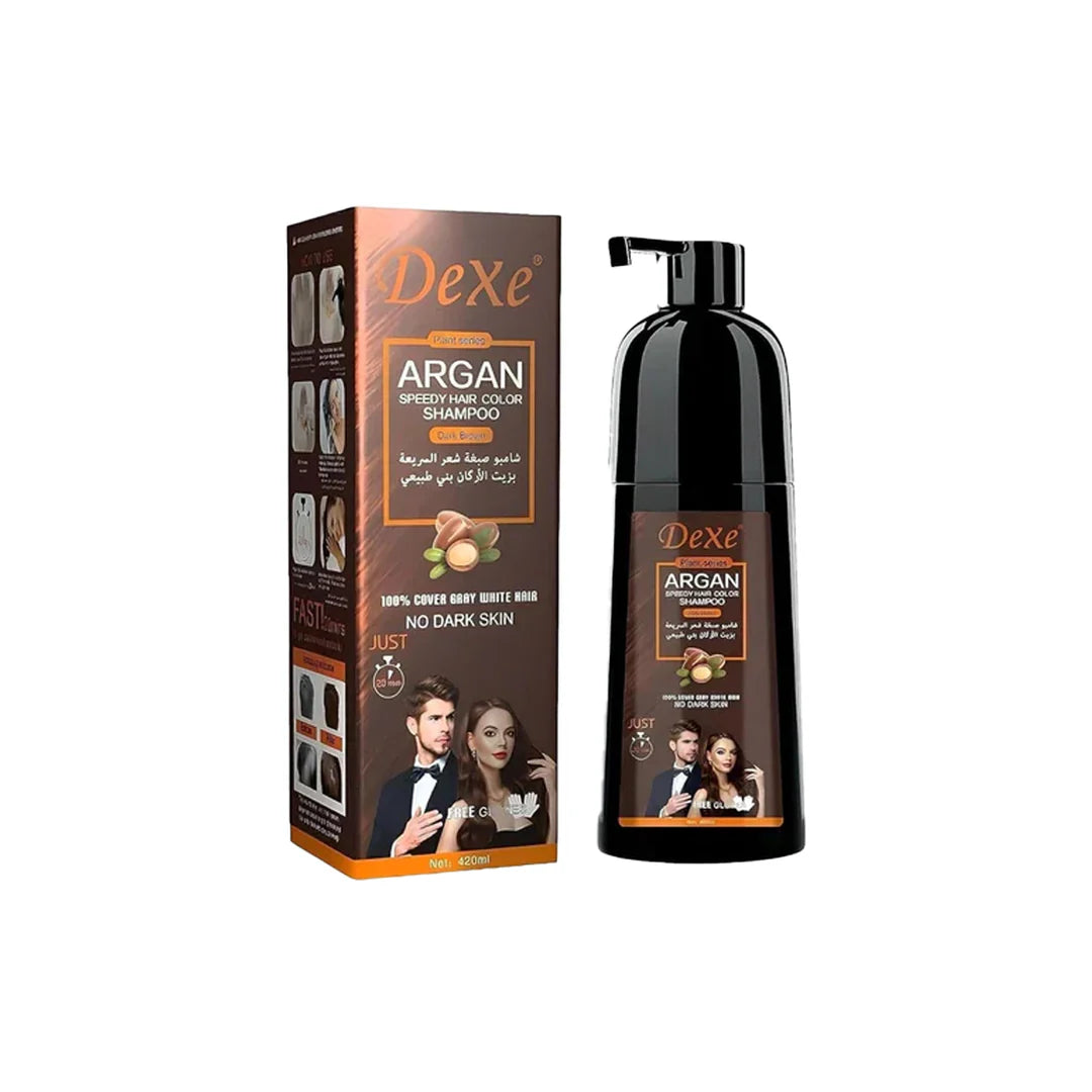 Dexe Dark Brown shampoo