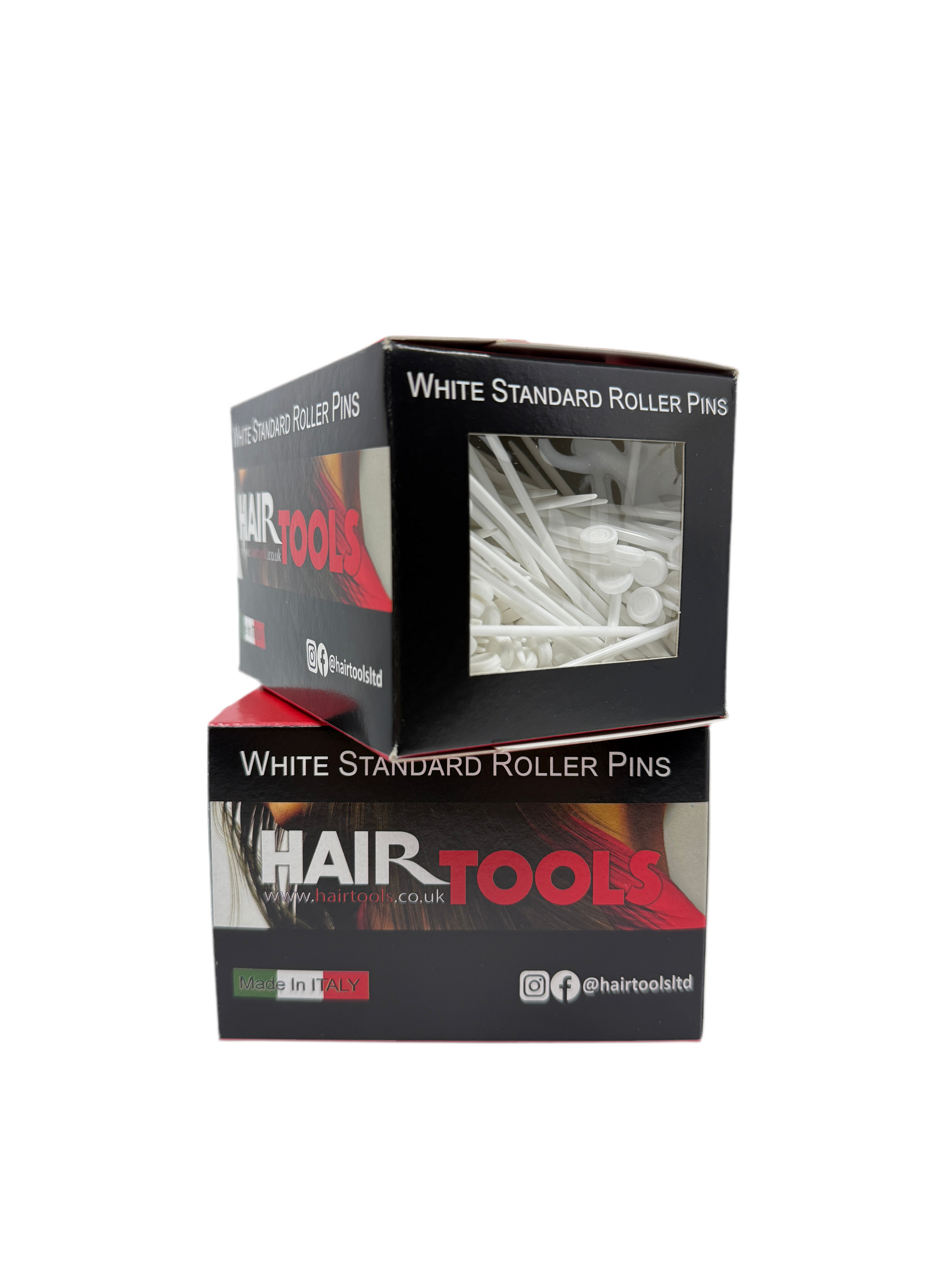 Hairtools - White Standard Roller Pins