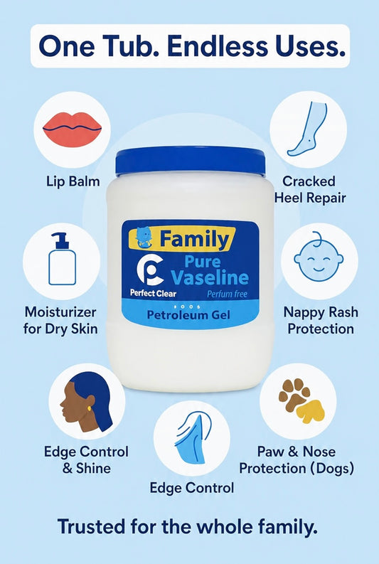 Perfect Clear Pure Vaseline Jelly Petroleum Gel