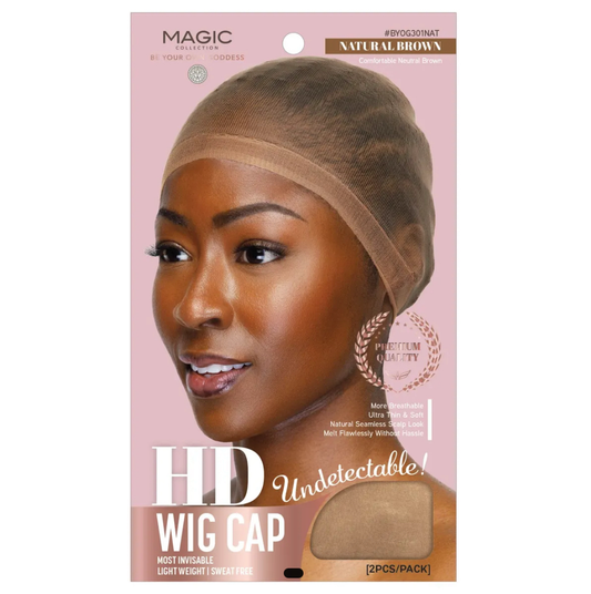 Magic Collection - HD Wig Cap Natural Brown