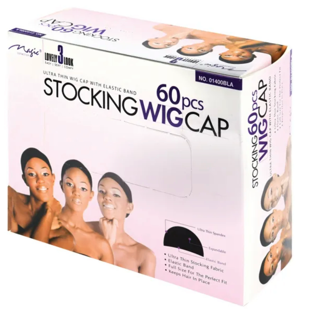 Magic Collection - Stocking Wig Cap 60 Pcs
