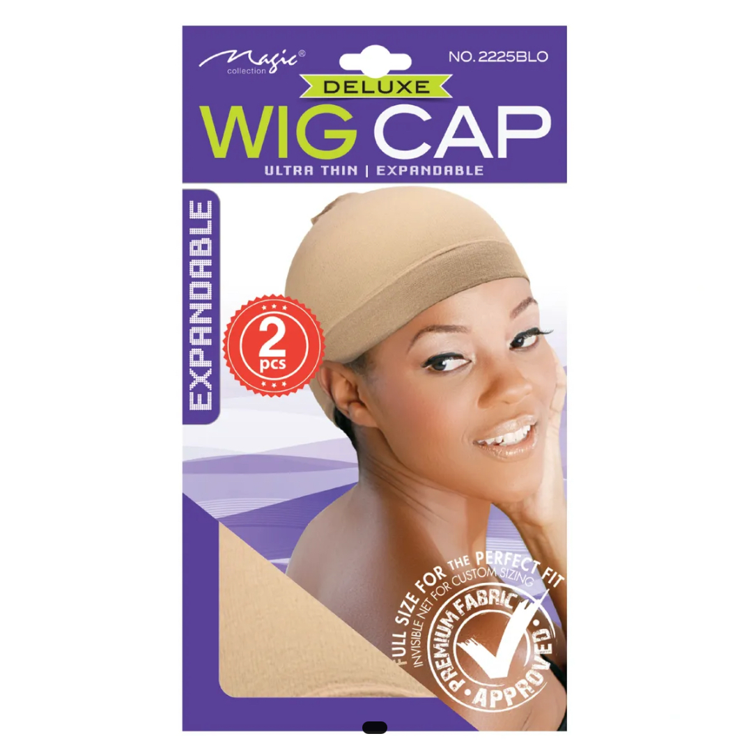 Magic Collection - Deluxe Stocking Wig Cap 2pc - Blonde