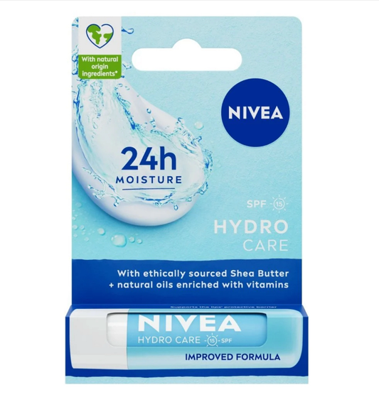 Nivea 24h Hydro Care Lip Balm SPF 15