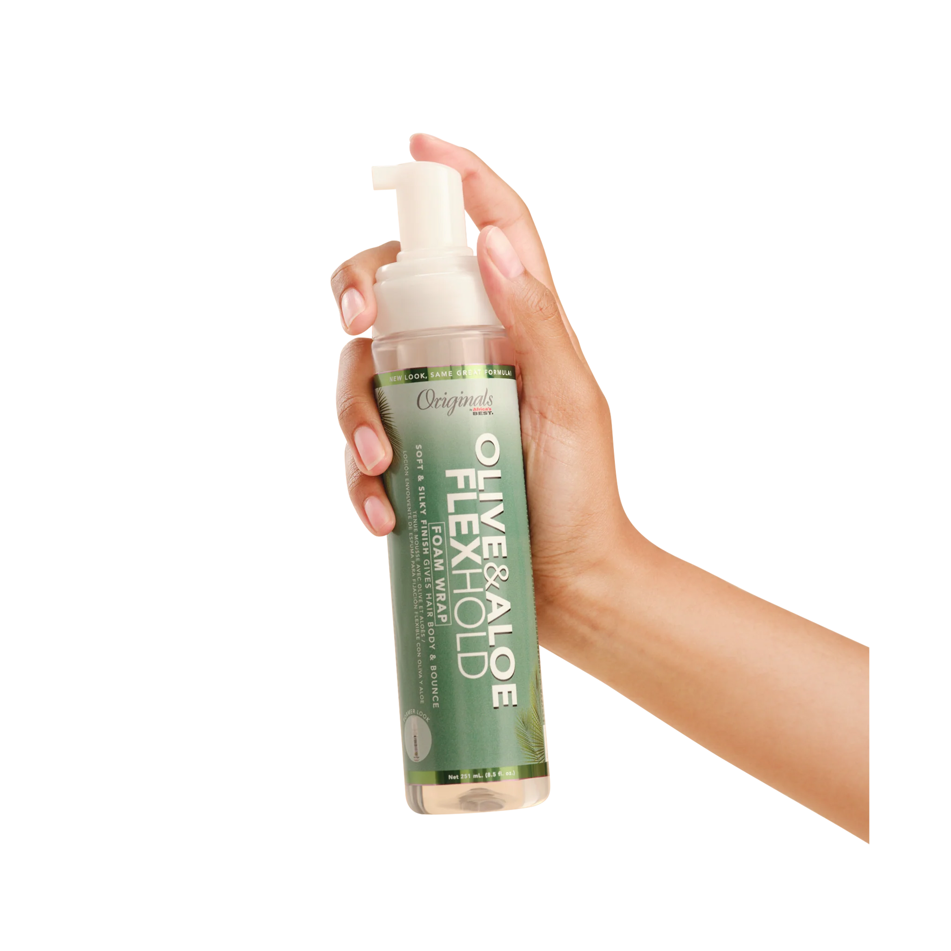 Africa's Best Organics Olive & Aloe Flex Hold Foam Wrap