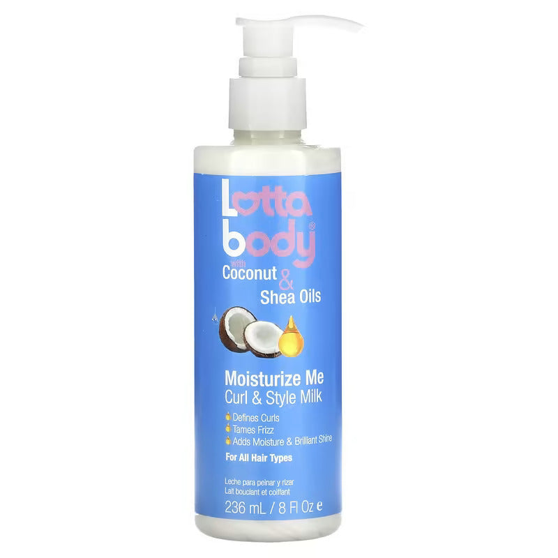  Charlie's Hair and Beauty Revlon Lottabody Moisturize Me Curl & Style Milk with Coconut & Shea Oils