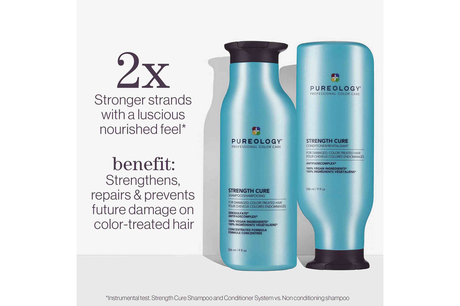  Charlie's Hair and Beauty Pureology Strength Cure For Damaged Colour Treated Hair Conditioner