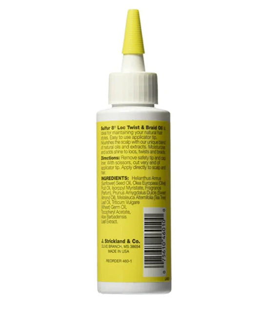 Sulfur 8 Loc Twist & Braid Oil