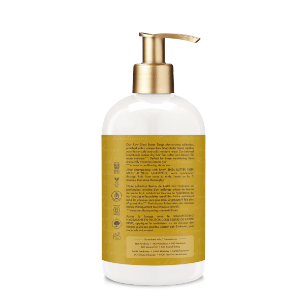  Charlie's Hair and Beauty Shea Moisture Raw Shea Butter Deep Moisturizing Conditioner