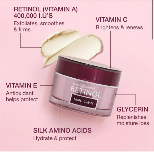 Skincare Cosmetics Retinol Night Cream