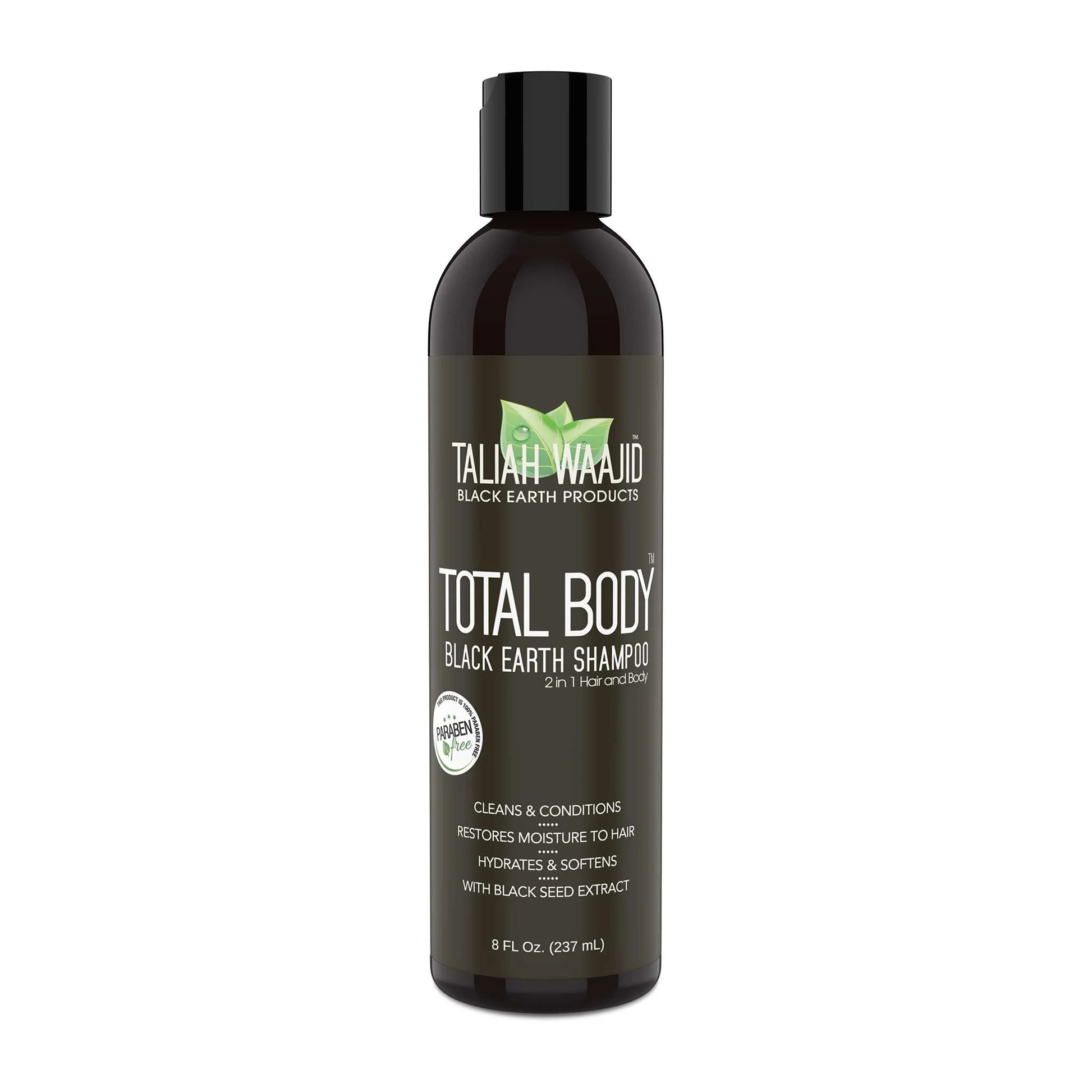 Charlies hair & beauty - Taliah Waajid Total Body Black Earth Shampoo