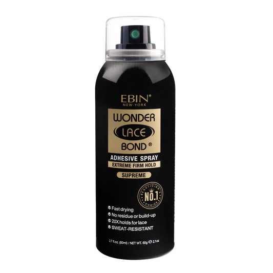 Ebin - Wonder Lace Bond Wig Adhesive Spray Extreme Firm Hold Supreme - 80ml