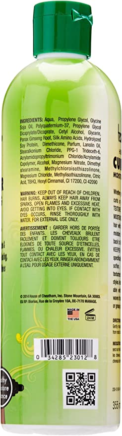 Africa's Best Organics Woman Curl Keeper Hair Lotion back